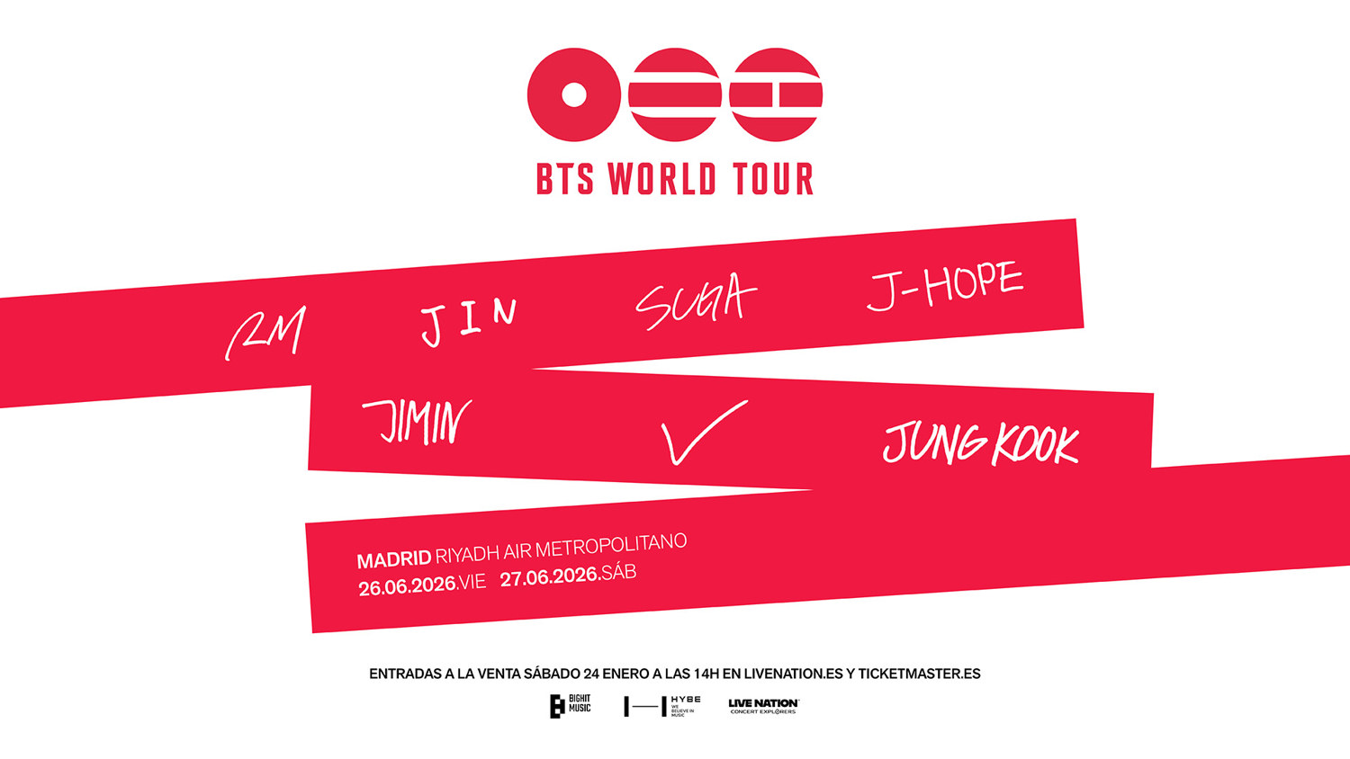 BTS - WORLD TOUR 2026