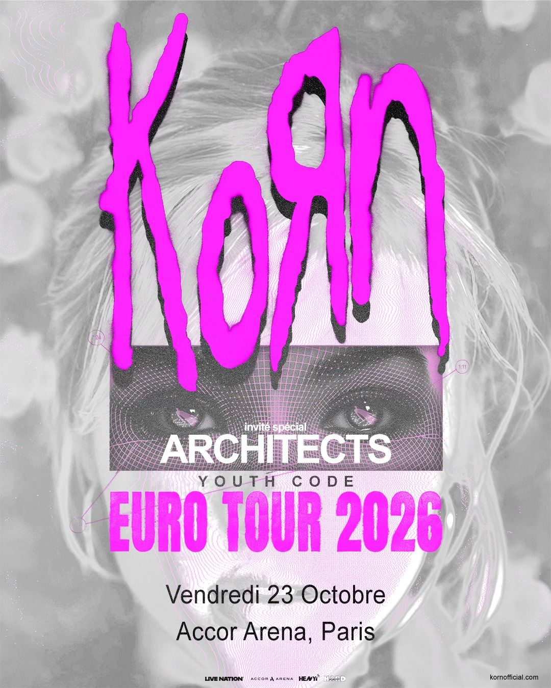 KORN + ARCHITECTS - Euro Tour 2026